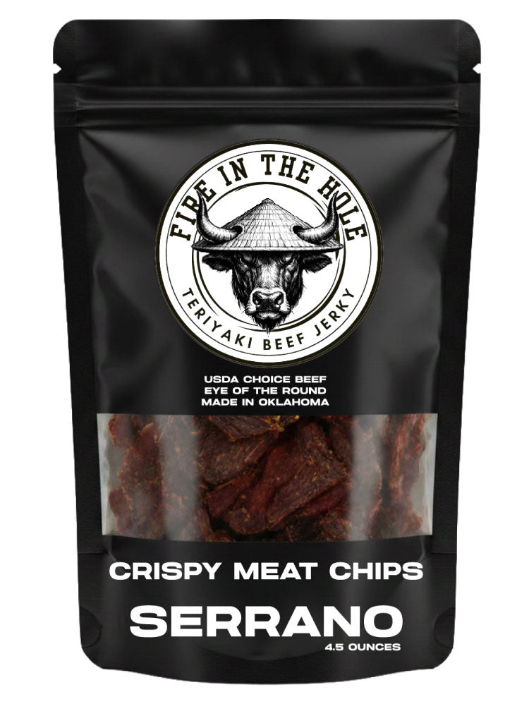 Serrano Meat Chips Beef Jerky