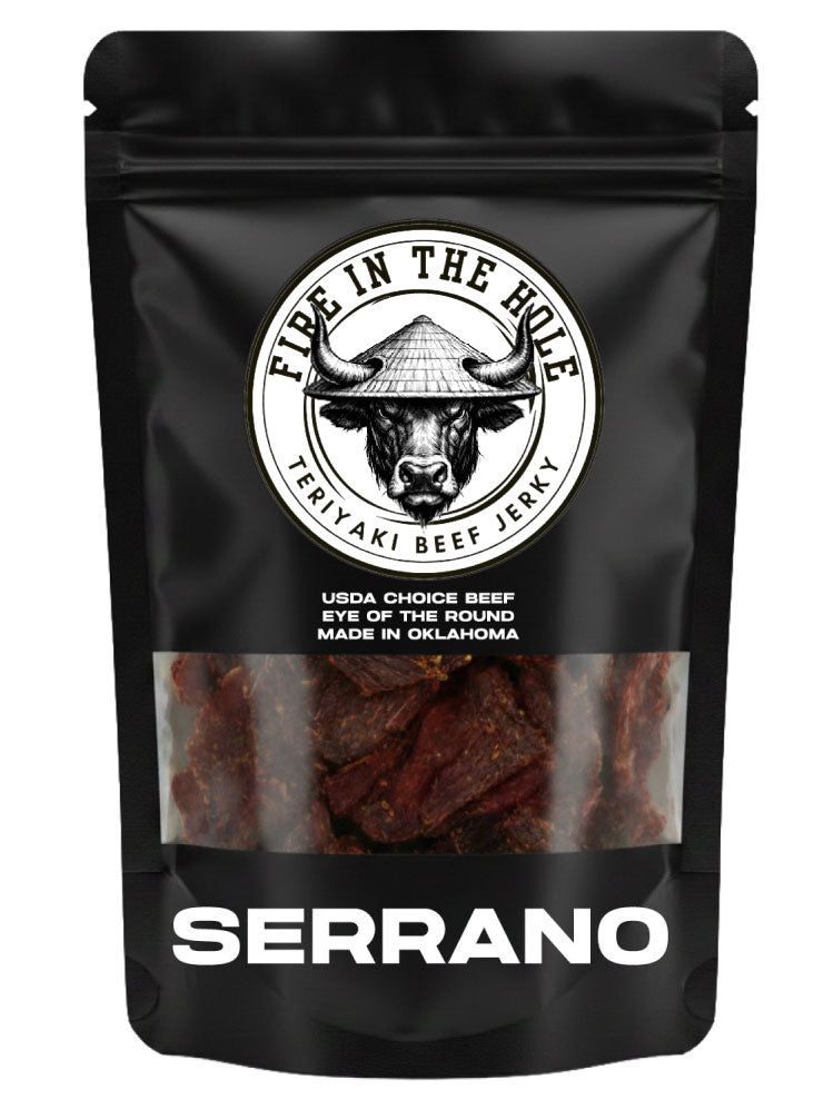 Serrano Beef Jerky Regular Cut