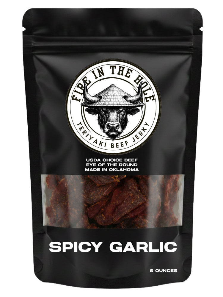 Spicy Garlic Beef Jerky Regular Cut