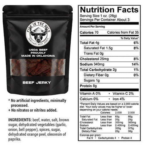 Cayenne Beef Jerky Regular Cut